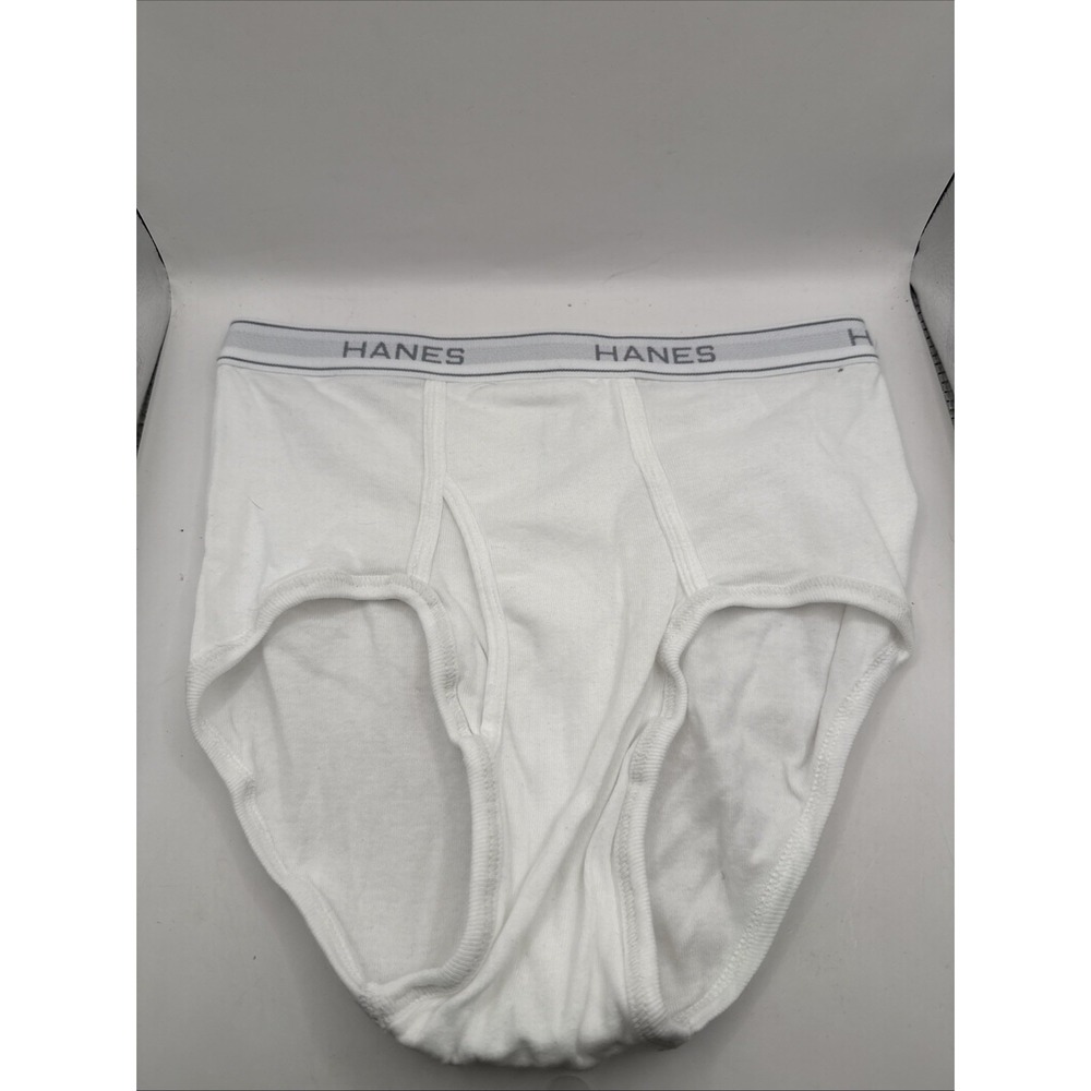 Hanes Men's Briefs Comfort Flex Size M 15763 NEW Logo Band 100% Cotton